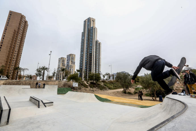 skate park y pump track