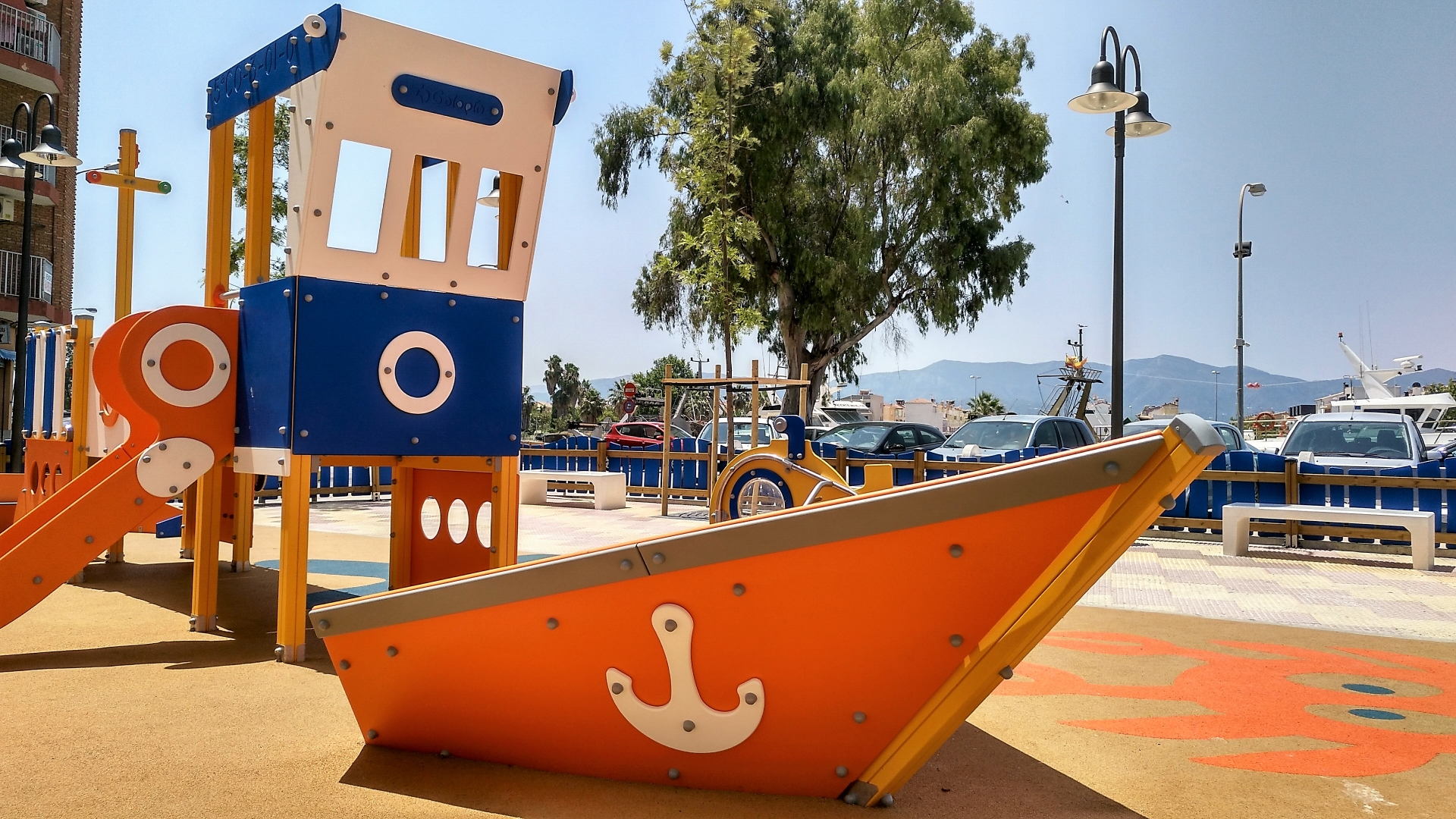 parques de madera