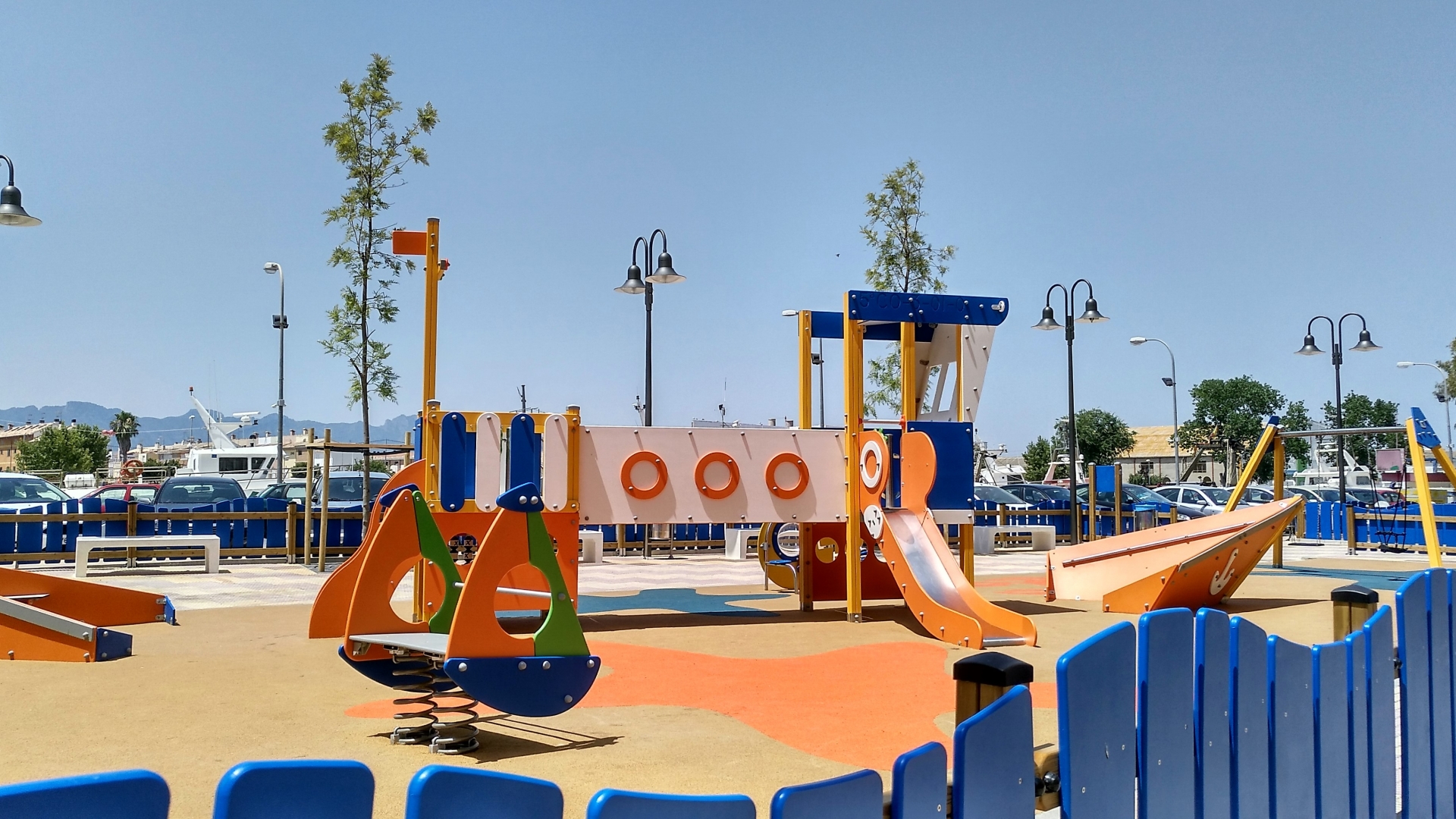 parques de madera